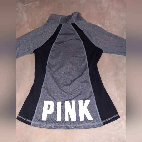PINK Victoria's Secret 3/4 Zip Pullover Size s - Picture 3 of 4